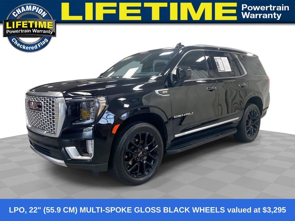 Onyx Black 2024 GMC Yukon SUV / Crossover Four-Wheel Drive