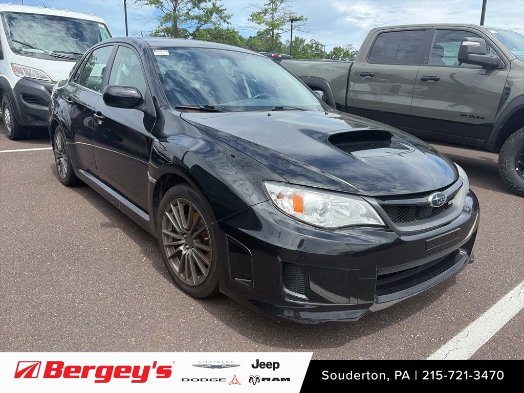 Crystal Black Silica 2014 Subaru Impreza WRX Base Sedan All-Wheel Drive 5-Speed Manual