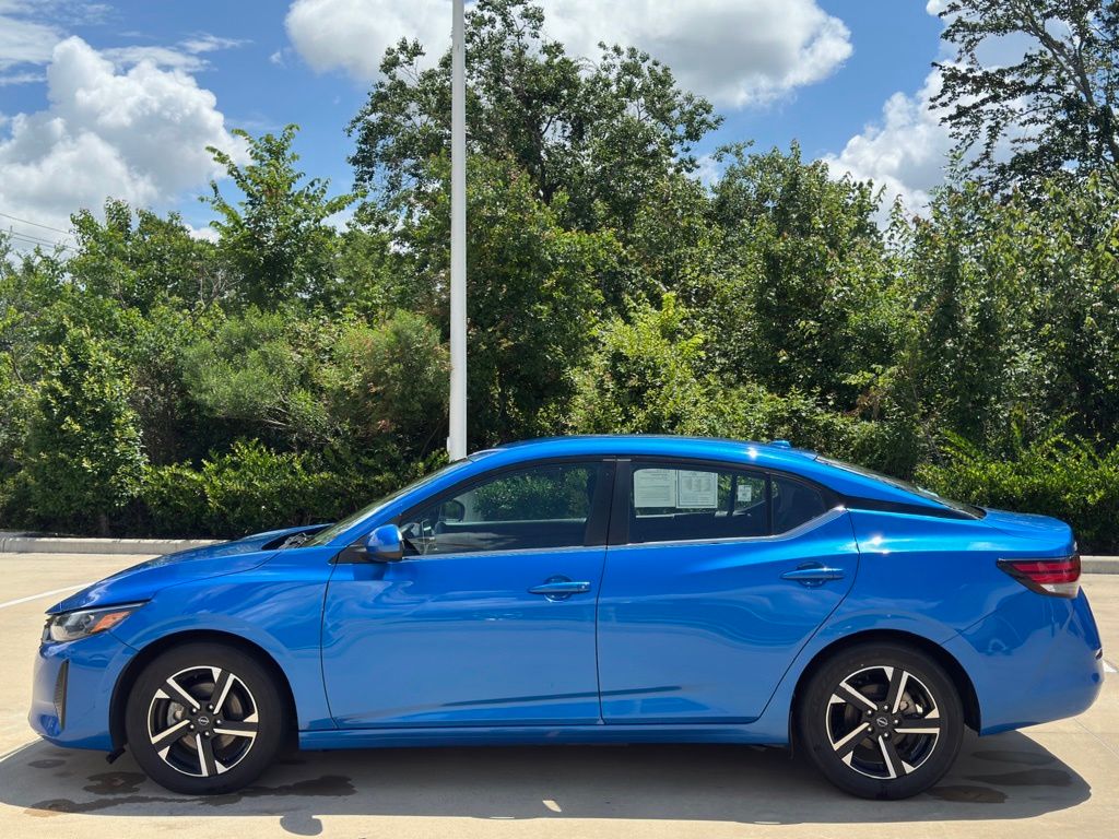2024 Nissan Sentra SV Blue at Bravo Nissan