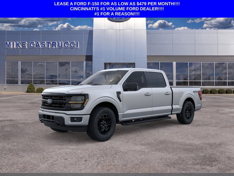 Silver Metallic 2026 Ford F-150 Pickup Truck Four-Wheel Drive Automatic