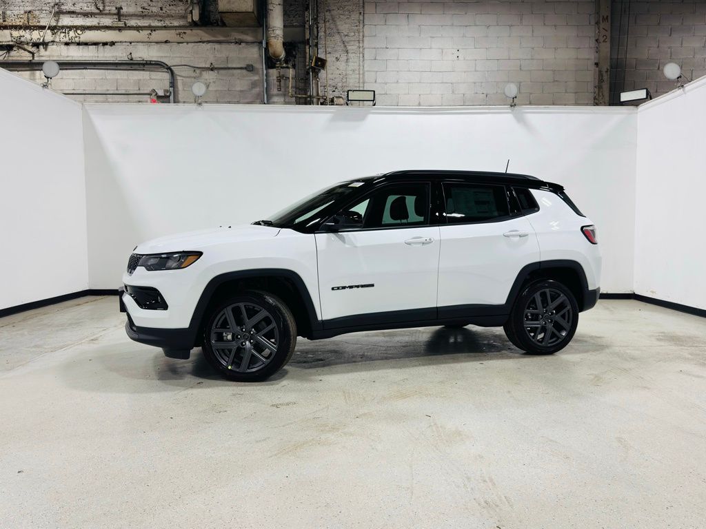 Bright White Clearcoat 2026 Jeep Compass Limited 4WD SUV / Crossover Four-Wheel Drive 8-Speed Automatic