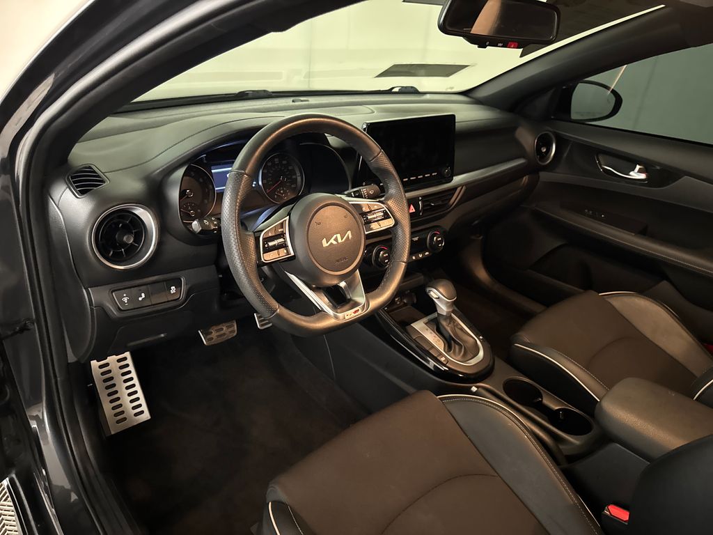 2023 Gravity Gray Kia Forte GT-Line FWD Sedan