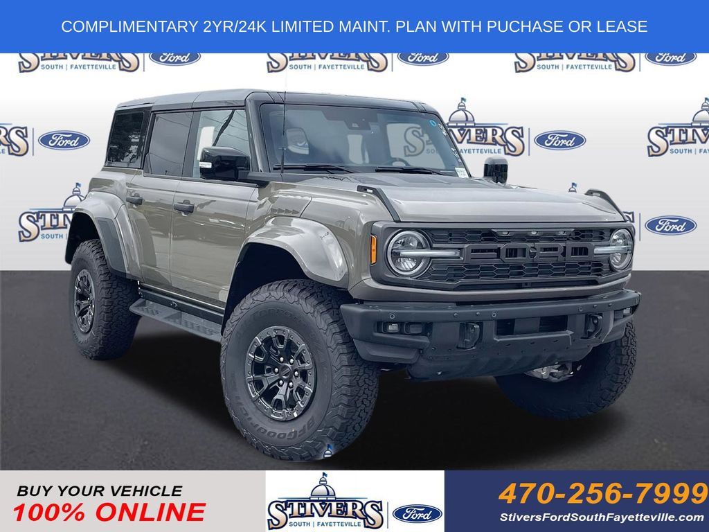 Gray 2025 Ford Bronco Raptor 4WD SUV / Crossover Four-Wheel Drive Automatic