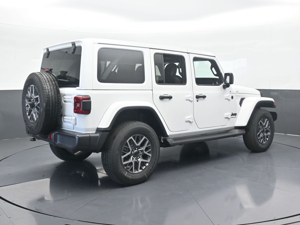 New 2025 Bright White Clearcoat Jeep Sahara image 6