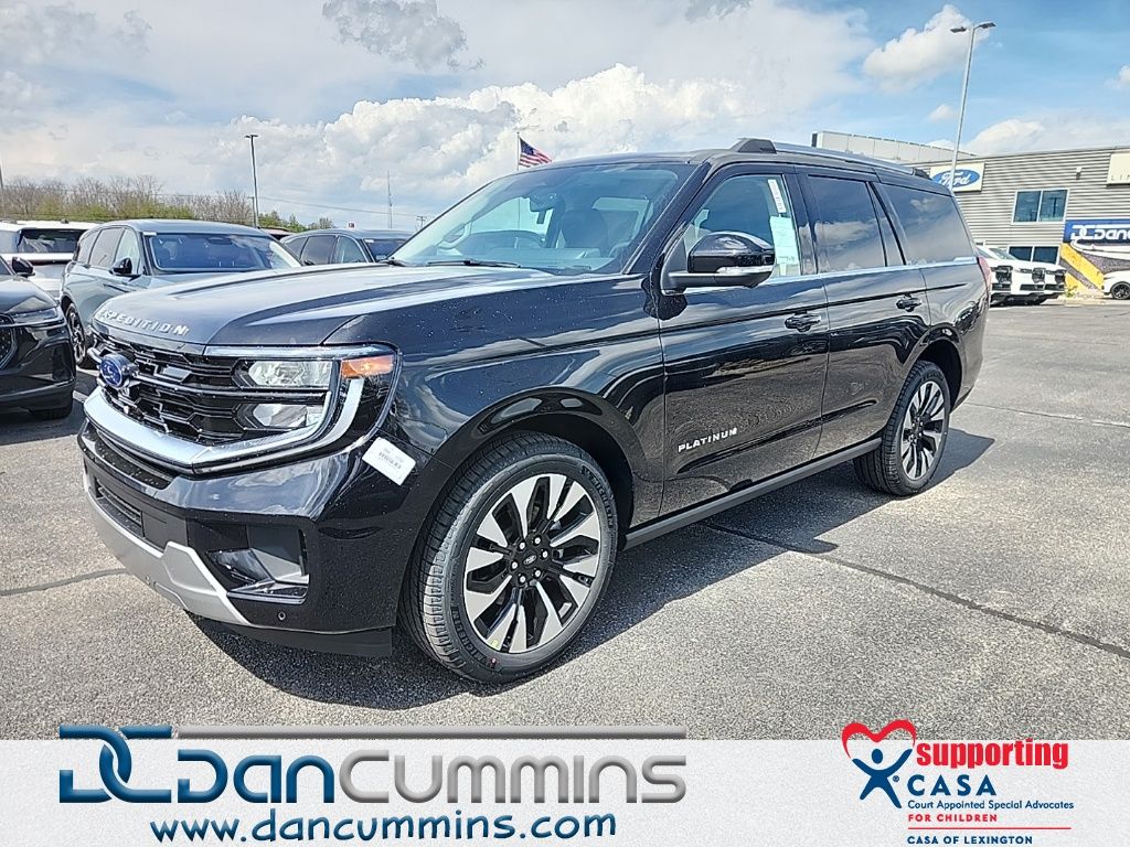 Agate Black Metallic 2026 Ford Expedition Platinum 4WD SUV / Crossover Four-Wheel Drive Automatic