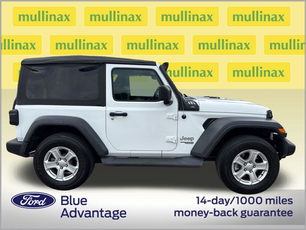 Certified Used 2019 White Jeep Sport S image 2