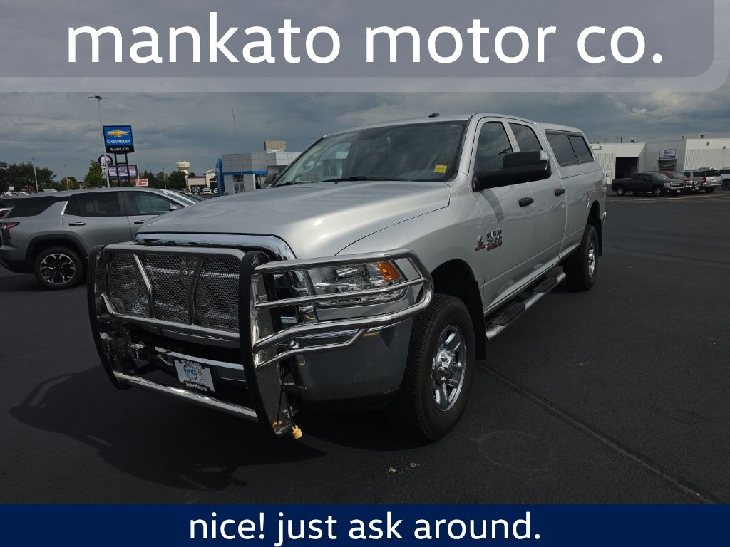 Bright Silver Clearcoat Metallic 2017 RAM 2500 Pickup Truck Four-Wheel Drive 6-Speed Automatic