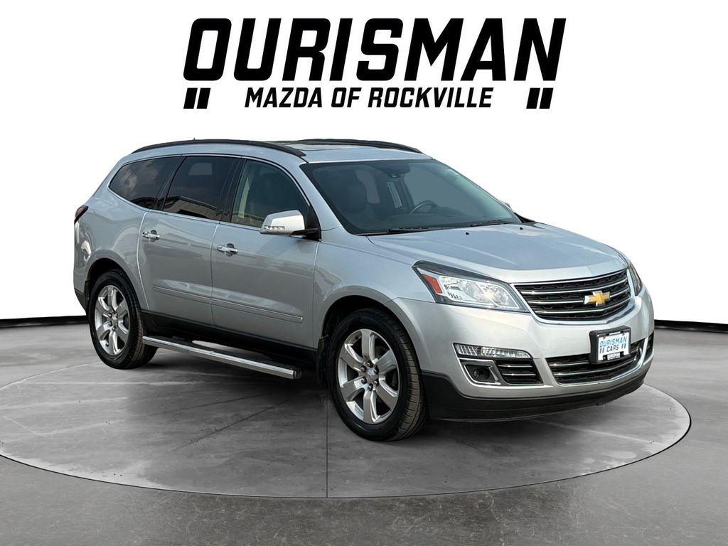 Silver Ice Metallic 2017 Chevrolet Traverse SUV / Crossover All-Wheel Drive 6-Speed Automatic