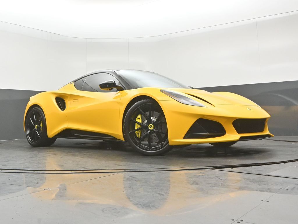 Hethel Yellow 2024 Lotus Emira Coupe Rear-Wheel Drive 8-Speed Dual Clutch