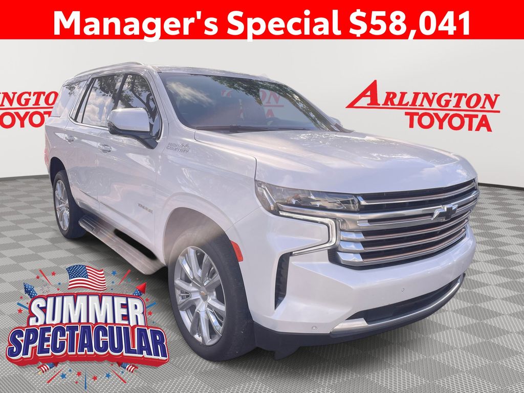White (Iridescent Pearl Tricoat) 2023 Chevrolet Tahoe SUV / Crossover Four-Wheel Drive 