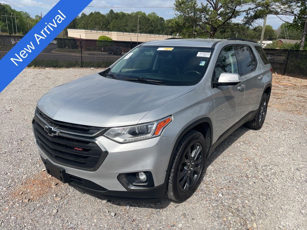 Silver Ice Metallic 2019 Chevrolet Traverse SUV / Crossover Front-Wheel Drive 9-Speed Automatic