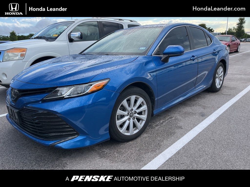 2019 Toyota Camry LE Hero Image
