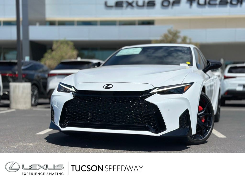 Ultra White 2026 Lexus IS 350 F Sport RWD Sedan Rear-Wheel Drive 8-Speed Dual Clutch