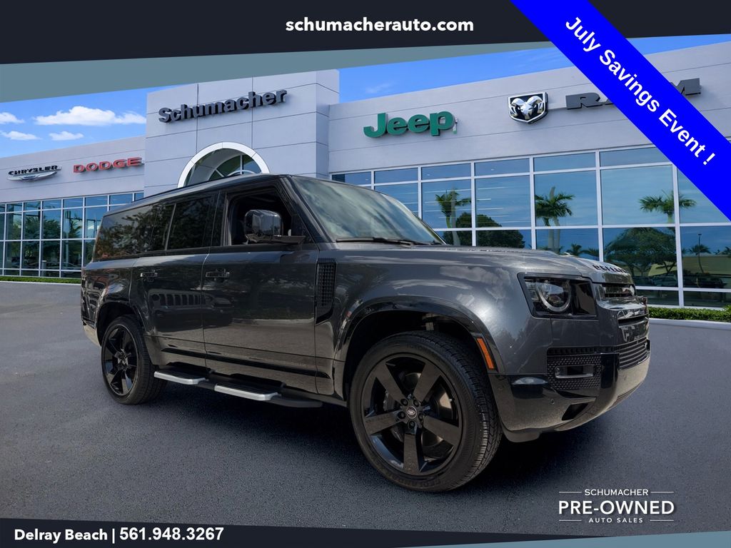 Black 2023 Land Rover Defender SUV / Crossover All-Wheel Drive 8-Speed Automatic