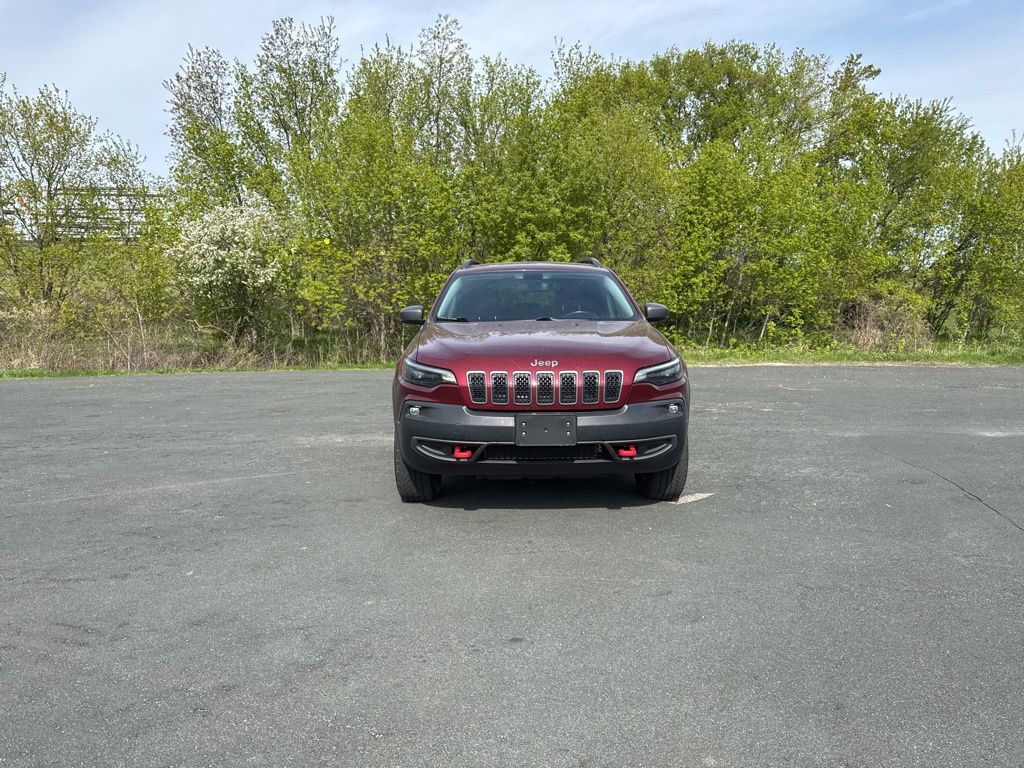 Used 2020 Jeep Cherokee Trailhawk with VIN 1C4PJMBX3LD562470 for sale in Zumbrota, Minnesota