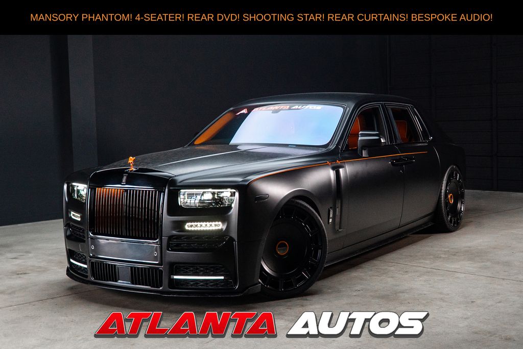 Arctic White 2024 Rolls-Royce Phantom Sedan Rear-Wheel Drive 8-Speed Automatic