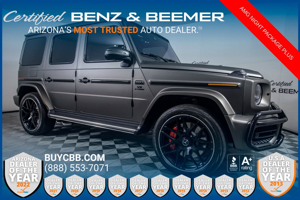 Black 2024 Mercedes-Benz G-Class AMG G 63 4MATIC SUV / Crossover All-Wheel Drive 9-Speed Automatic