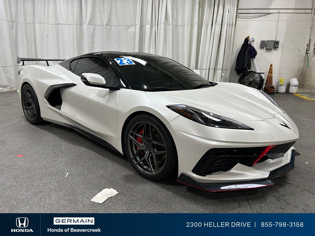 Used 2023 Black Chevrolet Stingray image 2