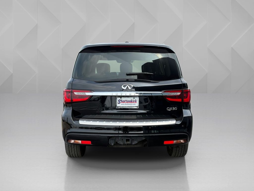2022 INFINITI QX80 LUXE Black at Bayway Chrysler Dodge Jeep Ram