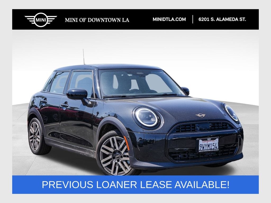Midnight Black 2026 MINI Cooper Hatchback Front-Wheel Drive 7-Speed Automatic
