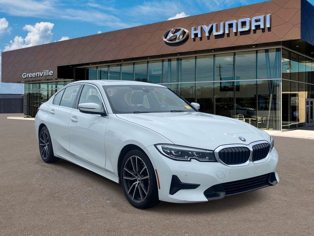 Alpine White 2020 BMW 3 Series 330i Sedan RWD Sedan Rear-Wheel Drive 8-Speed Automatic