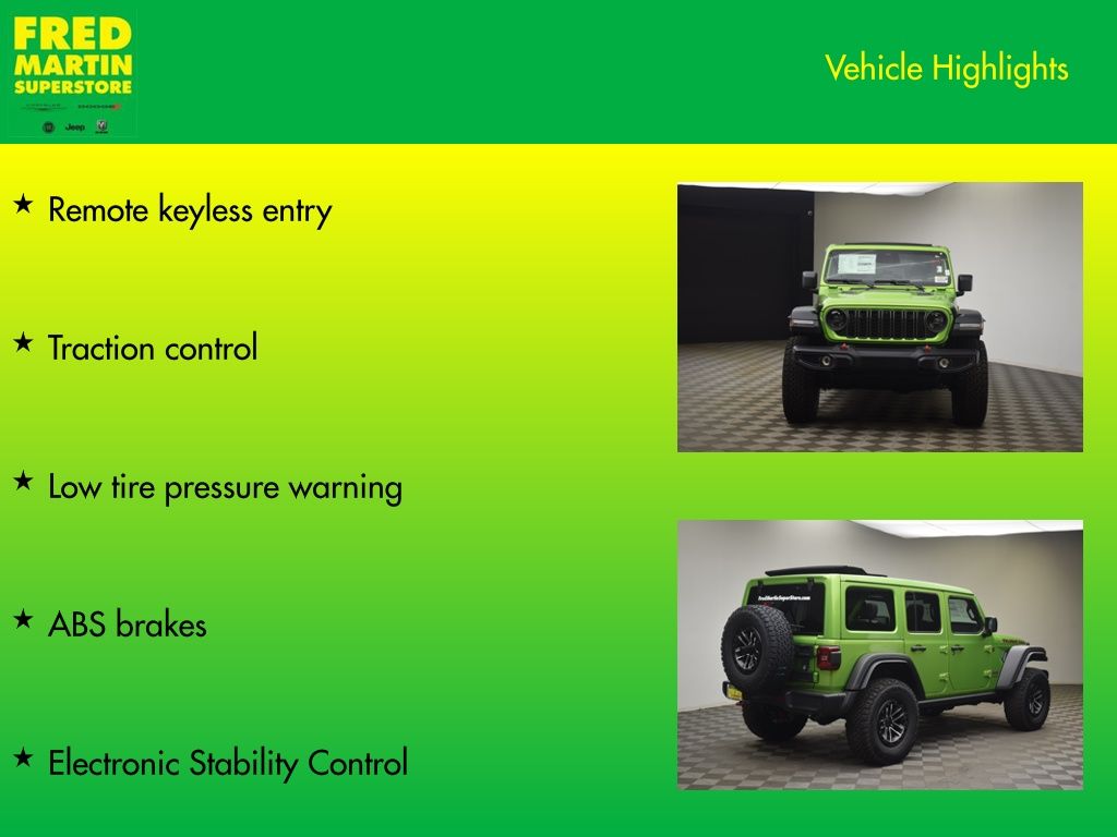 new 2026 Jeep Wrangler car, priced at $62,527