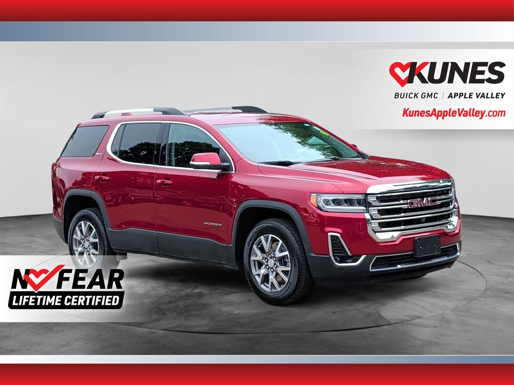 Cayenne Red Tintcoat 2021 GMC Acadia SUV / Crossover Four-Wheel Drive 9-Speed Automatic
