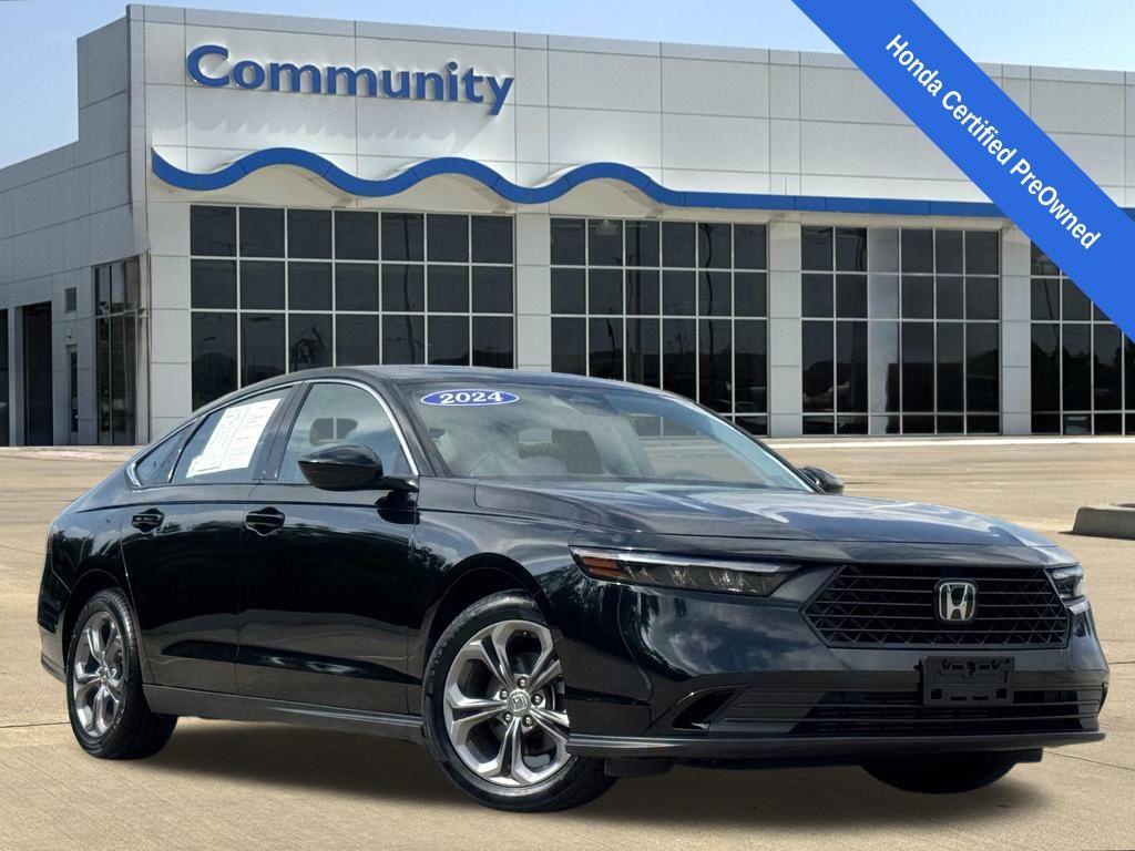2024 Honda Accord EX Black at DeMontrond Auto Country