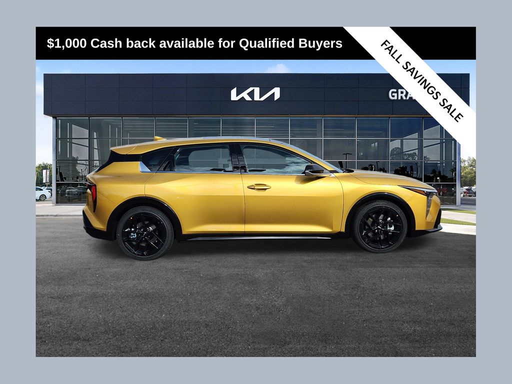 Sparkling Yellow 2026 Kia K4 Hatchback Hatchback Front-Wheel Drive 8-Speed Automatic
