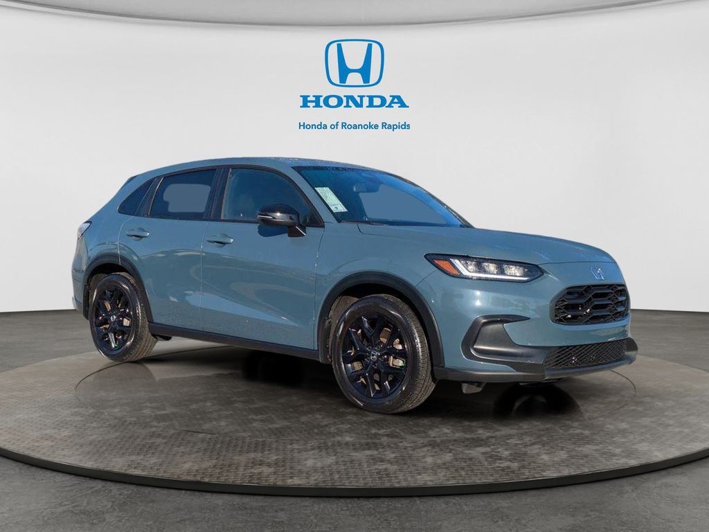Blue 2023 Honda HR-V Sport FWD SUV / Crossover Front-Wheel Drive Continuously Variable Transmission