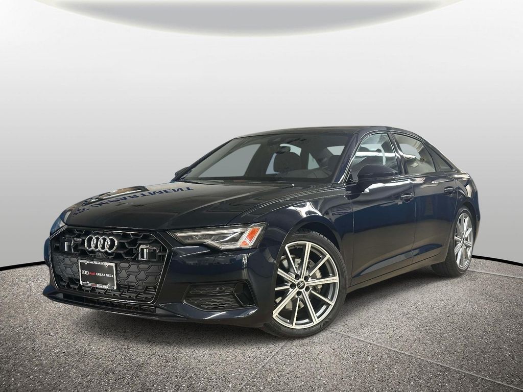 Firmament Blue Metallic 2025 Audi A6 Sedan All-Wheel Drive 7-Speed Automatic