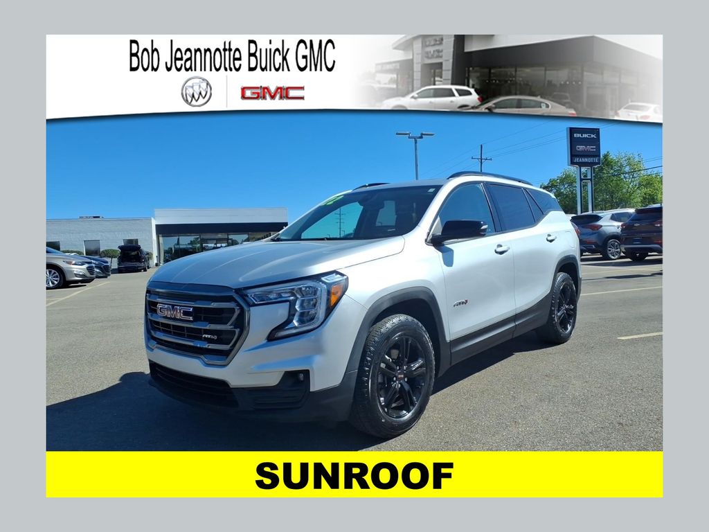 Quicksilver Metallic 2022 GMC Terrain AT4 AWD SUV / Crossover All-Wheel Drive 9-Speed Automatic