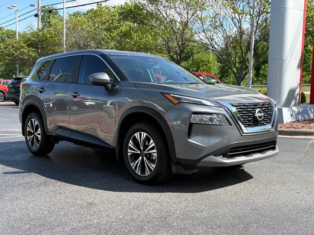 Gray (Gun Metallic) 2023 Nissan Rogue SV AWD SUV / Crossover All-Wheel Drive Continuously Variable Transmission