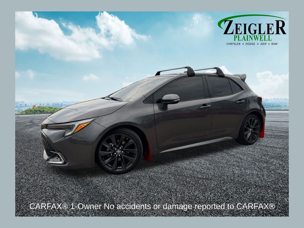 Magnetic Gray Metallic 2025 Toyota Corolla Hatchback Hatchback Front-Wheel Drive Continuously Variable Transmission