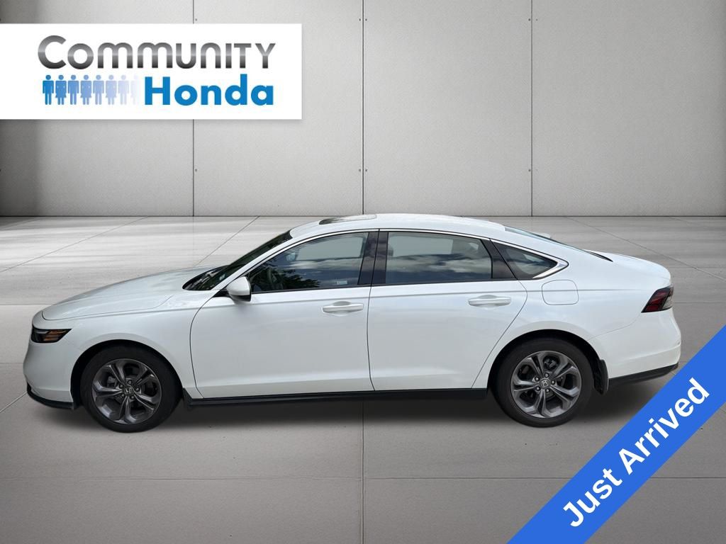 2024 Honda Accord EX White at DeMontrond Auto Country