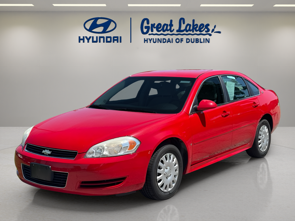 Victory Red 2009 Chevrolet Impala LS FWD Sedan Front-Wheel Drive 4-Speed Automatic Overdrive