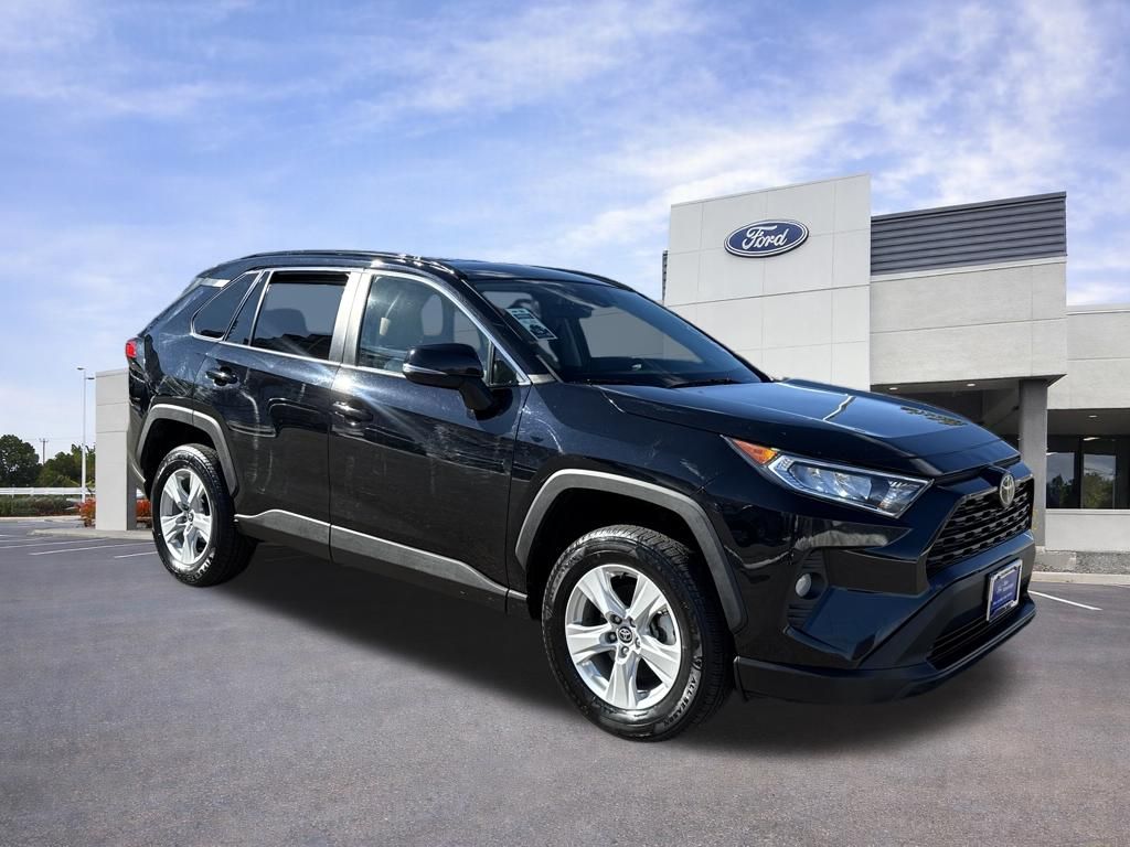 Midnight Black Metallic 2021 Toyota RAV4 XLE AWD SUV / Crossover All-Wheel Drive 8-Speed Automatic