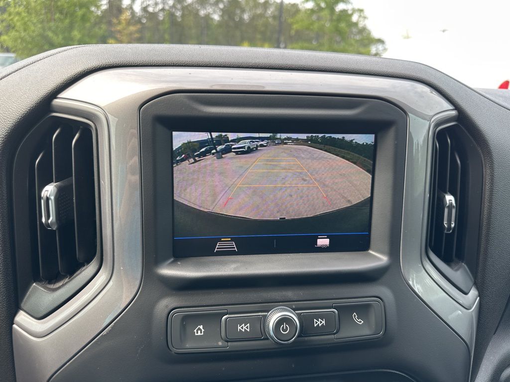 2021 Black Chevrolet Silverado 1500 Custom RWD Truck
