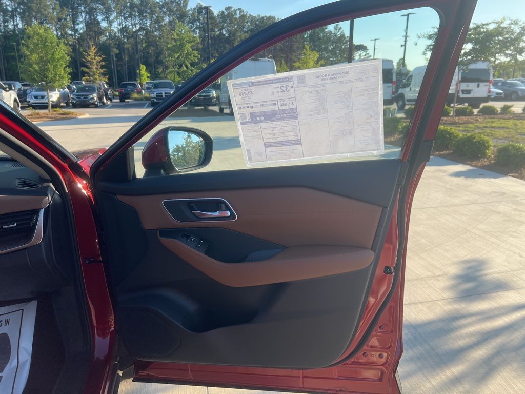2025 Scarlet Ember Tintcoat Nissan Rogue Platinum FWD SUV