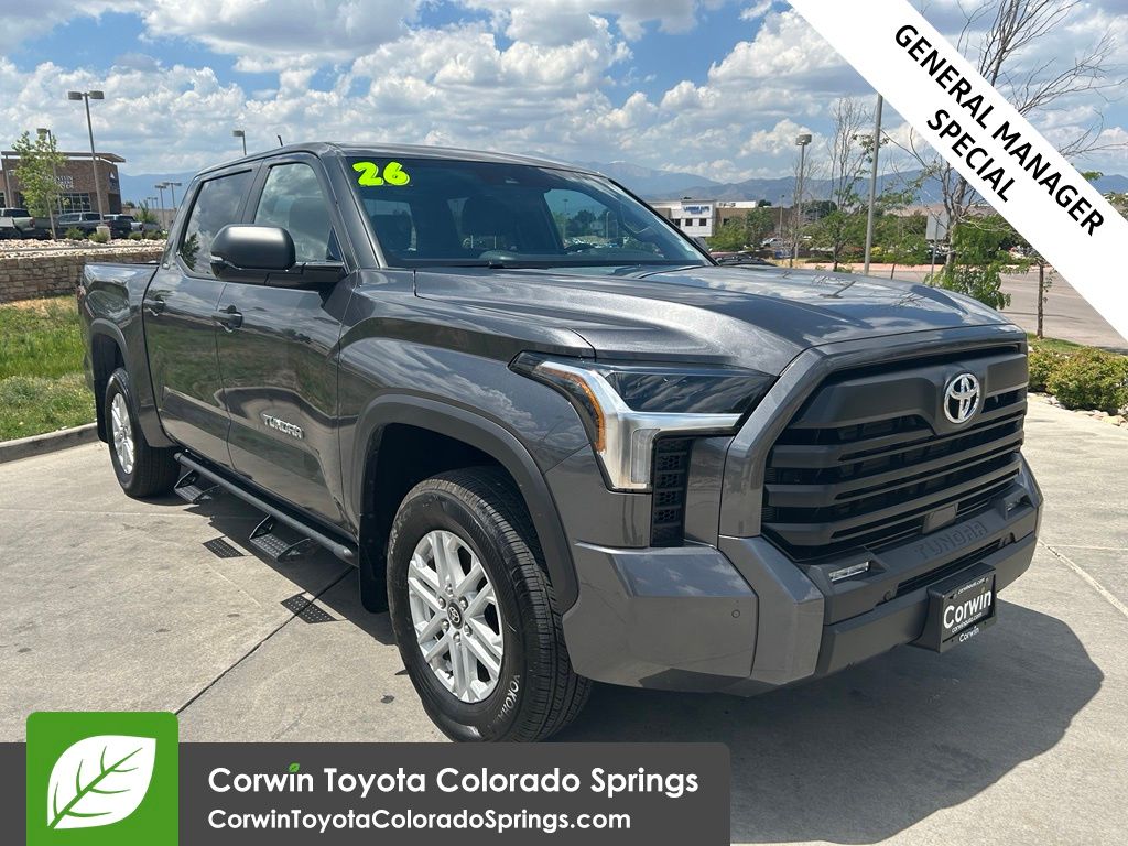 Magnetic Gray Metallic 2026 Toyota Tundra Pickup Truck Four-Wheel Drive Automatic