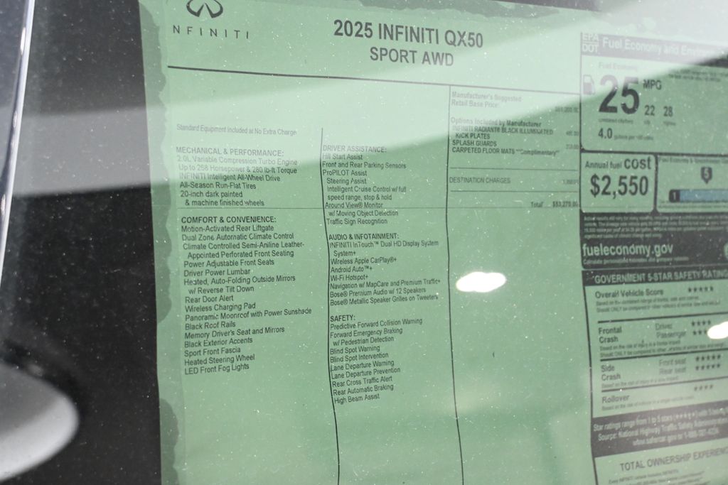 2025 INFINITI QX50 Sport 29