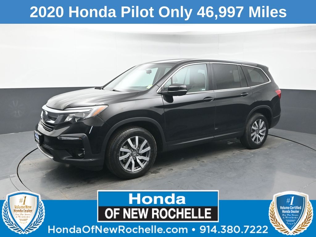 Black 2020 Honda Pilot EX AWD SUV / Crossover All-Wheel Drive 6-Speed Automatic