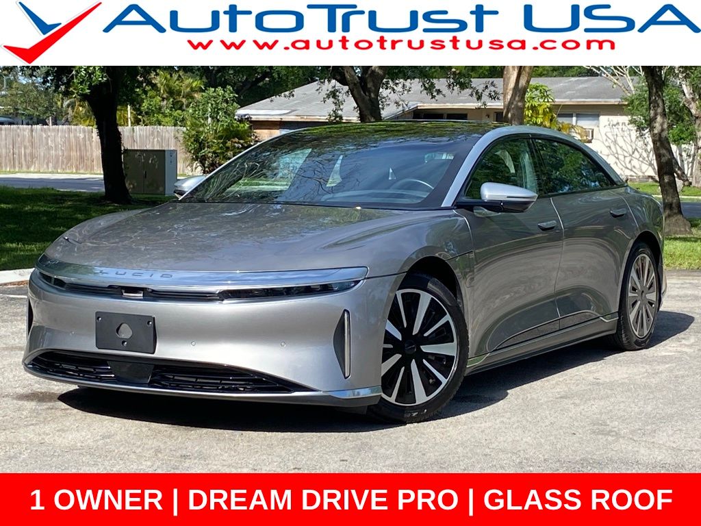 Zenith Red Metallic 2023 Lucid Air Touring AWD Sedan All-Wheel Drive 1-Speed Automatic