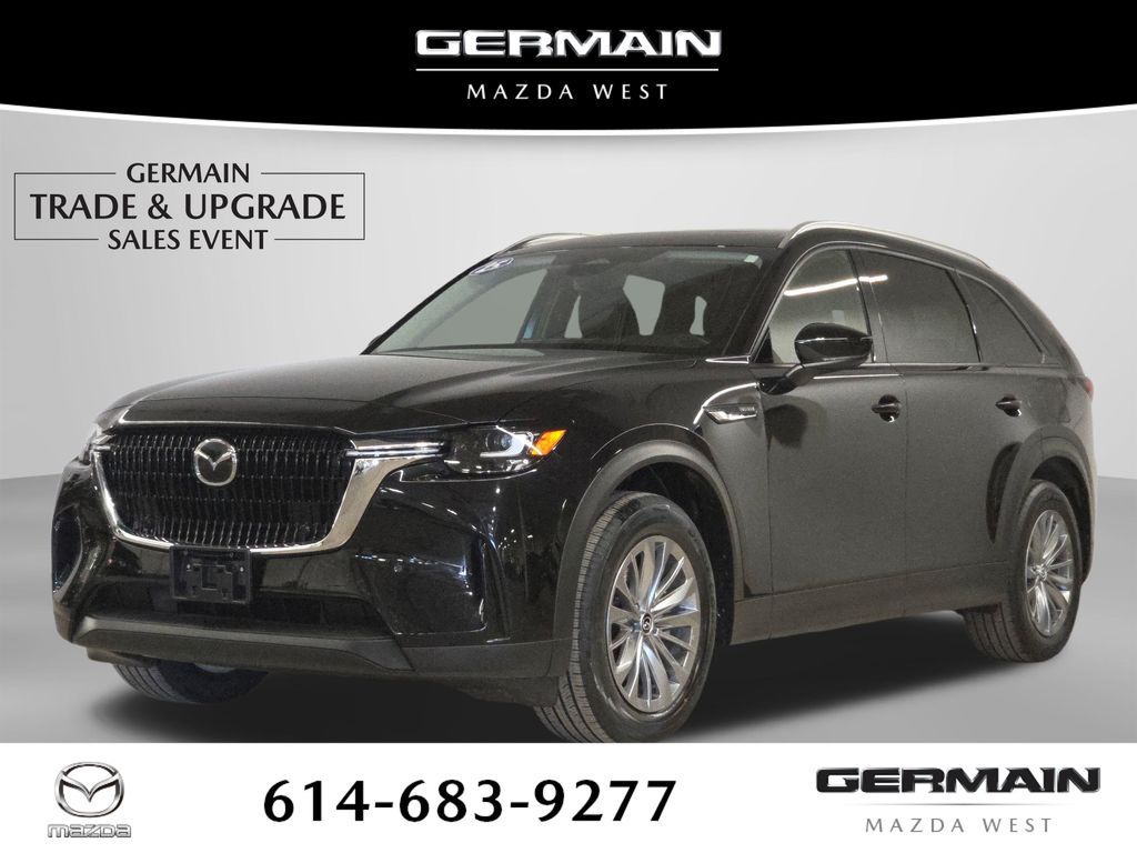Jet Black Mica 2025 Mazda CX-90 3.3 Turbo Preferred AWD SUV / Crossover All-Wheel Drive 8-Speed Automatic