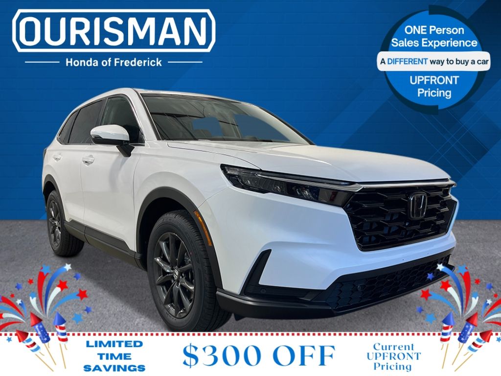 Platinum White Pearl 2026 Honda CR-V SUV / Crossover All-Wheel Drive Continuously Variable Transmission