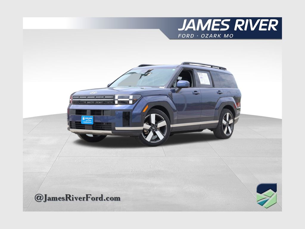 Atlantis Blue 2025 Hyundai Santa Fe Hybrid SUV / Crossover Front-Wheel Drive 6-Speed Automatic
