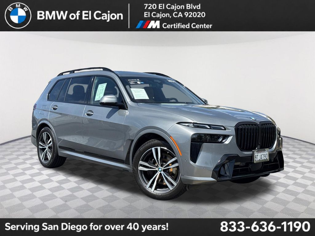 Skyscraper Gray Metallic 2024 BMW X7 SUV / Crossover All-Wheel Drive 8-Speed Automatic