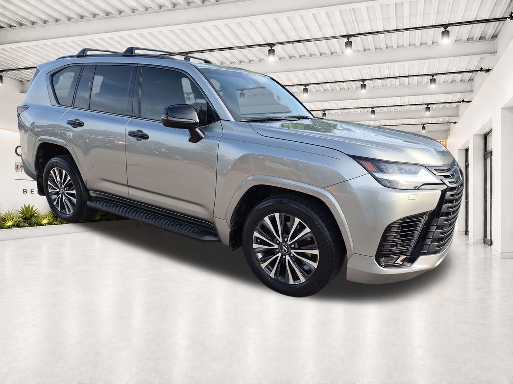 Silver 2022 Lexus LX SUV / Crossover All-Wheel Drive Automatic
