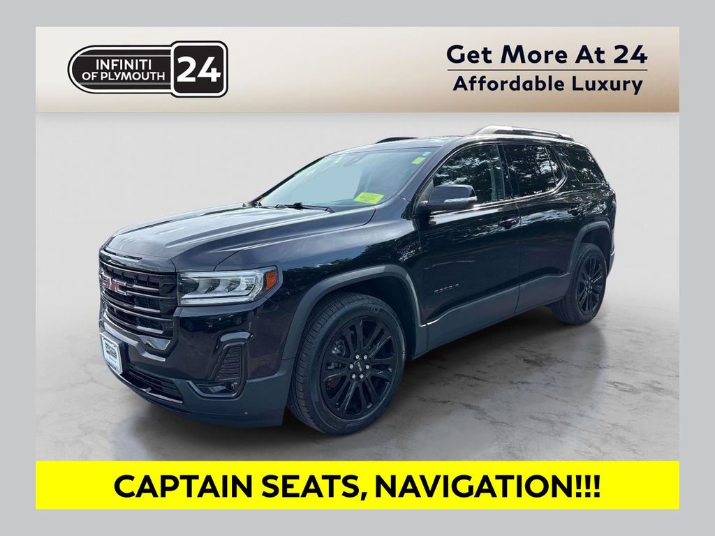 Black (Ebony Twilight Metallic) 2023 GMC Acadia SUV / Crossover Four-Wheel Drive 9-Speed Automatic