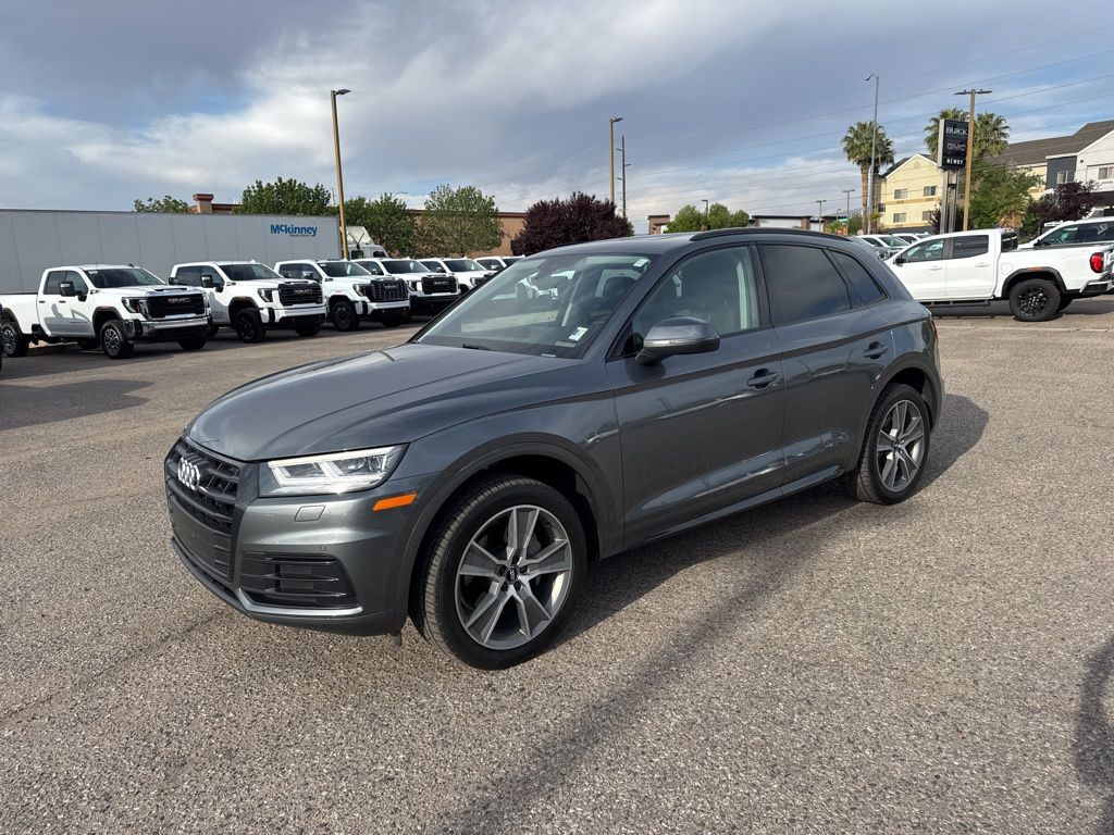 Monsoon Gray Metallic 2019 Audi Q5 quattro Premium Plus 45 TFSI SUV / Crossover All-Wheel Drive 7-Speed Automatic